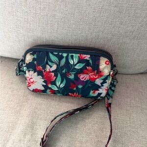 Lugz Floral Crossbody Bag - Red and Green